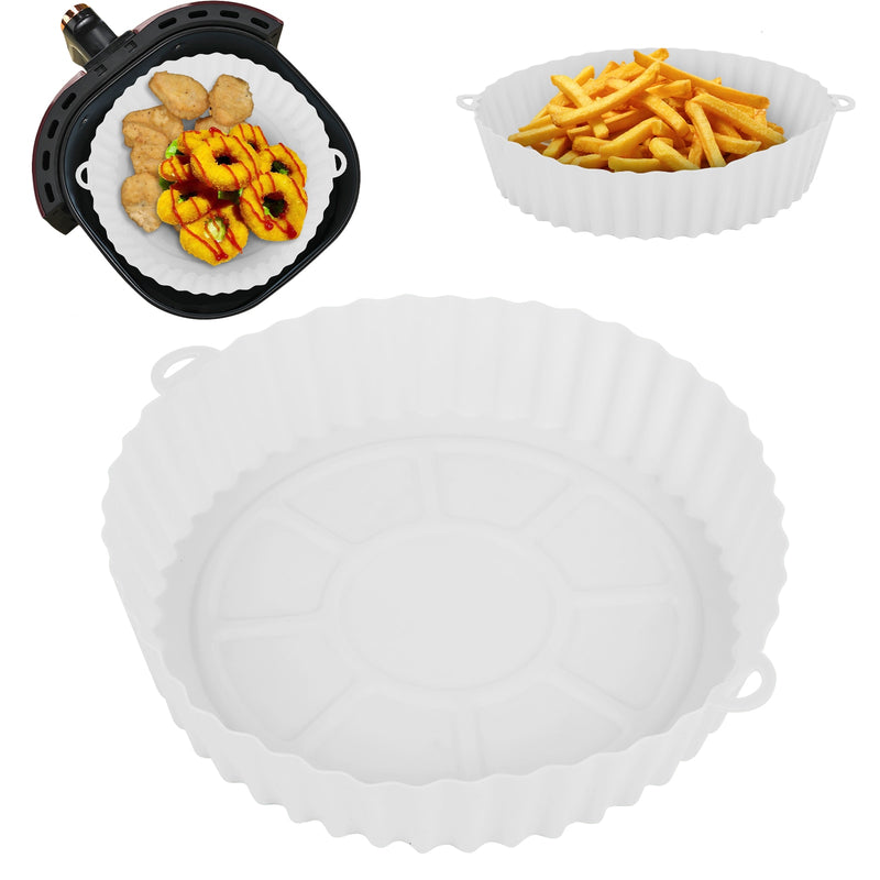 Bandeja Forma Silicone AirFryer Fácil