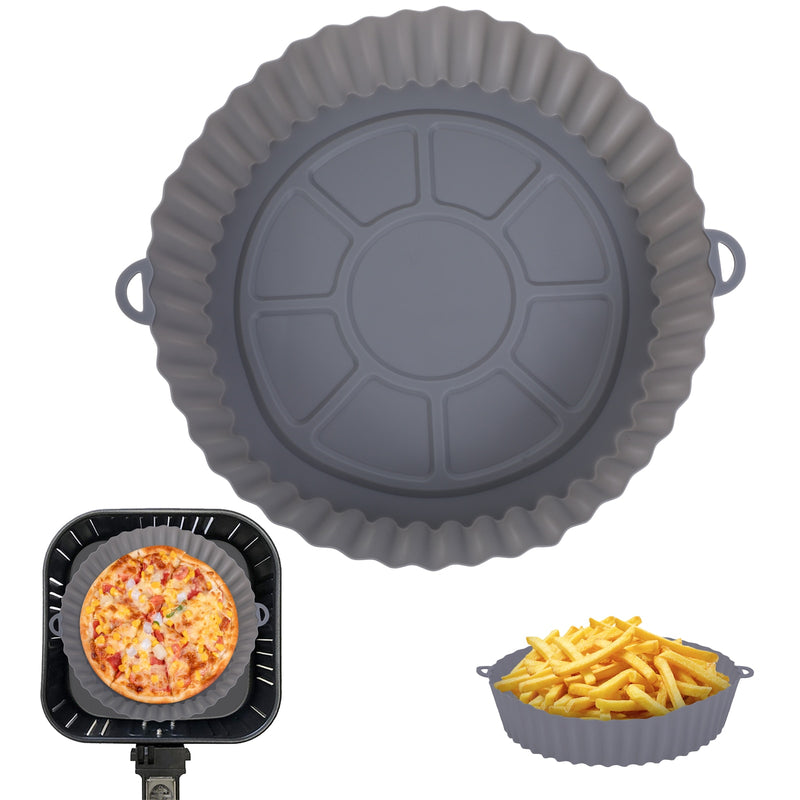 Bandeja Forma Silicone AirFryer Fácil